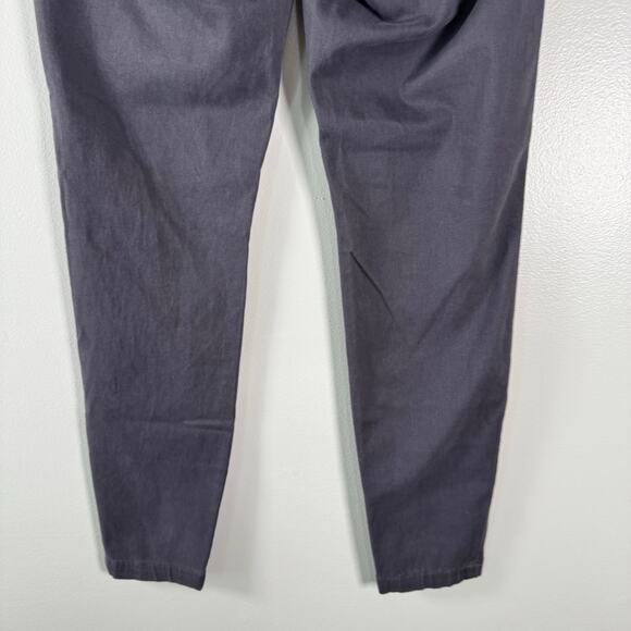 NWT Loft Women's Gray Stretch High Rise Ankle Skinny Jeans Petite Size 0P - Picture 6 of 13